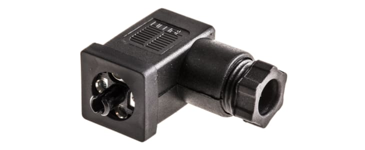 Gefran DIN 43650, Female DIN 43650 Solenoid Connector