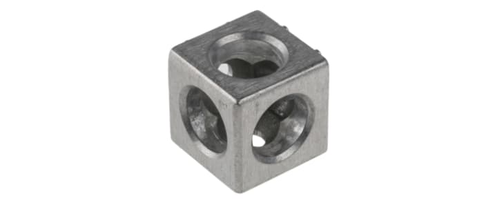 Bosch Rexroth M6 Corner Cube Kit Connecting Component, Strut Profile 30 mm, Groove Size 8mm