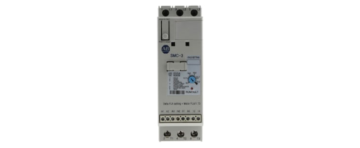 Allen Bradley Soft Starter, Soft Start, 11 kW, 460 V ac, 3 Phase, IP2X