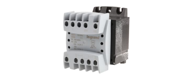 Legrand 160VA DIN Rail Transformer, 230 → 400V Primary, 24 → 48V Secondary