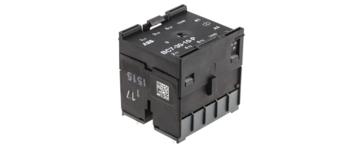 ABB BC7 Series Contactor Relay, 24 V dc Coil, 3-Pole, 9 A, 5.5 kW, 3NO, 690 V ac