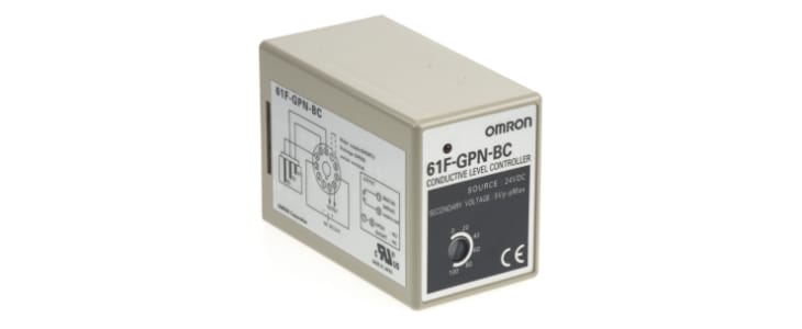 Omron Level Controller - DIN Rail, 24 V dc