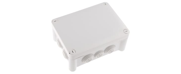 Legrand Plexo Series Grey Plastic Junction Box, IP55, 74 x 110 x 155mm