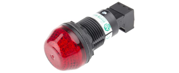 Allen Bradley 855P Series Red Multiple Effect Beacon, 240 V ac, Panel Mount, LED Bulb