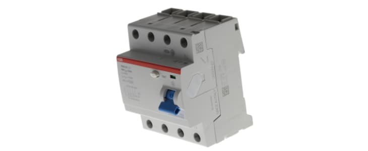 ABB RCCB, 100A, 4 Pole, 30mA, Type AC