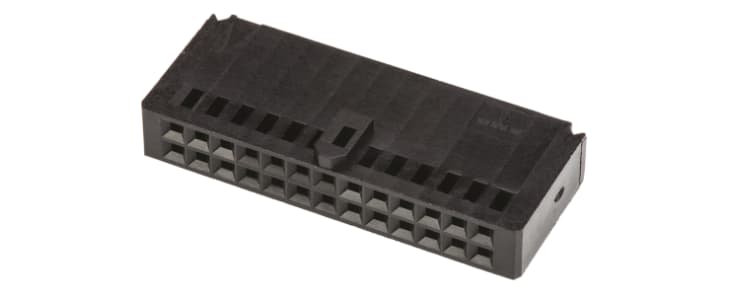 TE Connectivity, AMPMODU MOD IV Female Connector Housing, 2.54mm Pitch, 26 Way, 2 Row