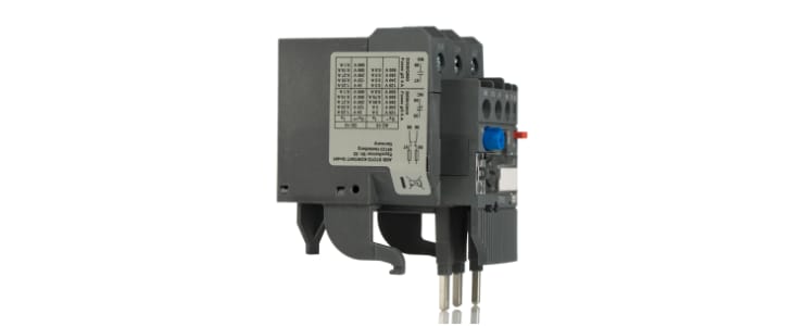 ABB TF42 Thermal Overload Relay 1NO + 1NC, 1.3 → 1.7 A F.L.C, 1.7 A Contact Rating, 2 W, 3P, AF Range