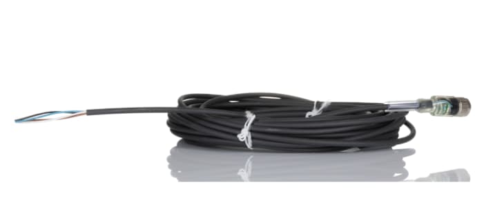 Phoenix Contact Straight Female 4 way M12 to Unterminated Sensor Actuator Cable, 10m
