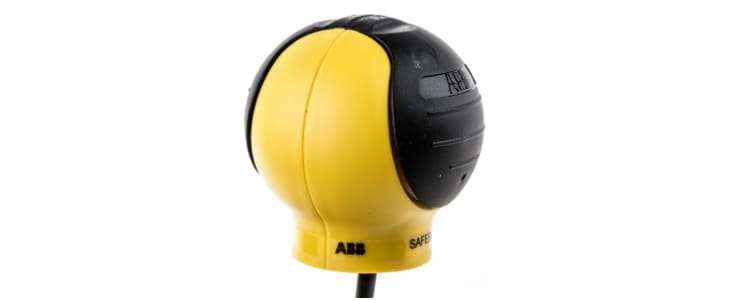 ABB 2 Button Safety Two Hand Control Switch, Black, Yellow, JSTD1 Series