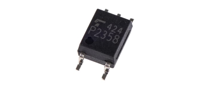 Toshiba, TLP2358(E(T DC Input Photodetector Output Optocoupler, Surface Mount, 5-Pin SOIC