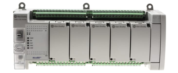 Allen Bradley Micro850 Series PLC CPU for Use with Micro800 Series, 28-Input, AC, DC Input