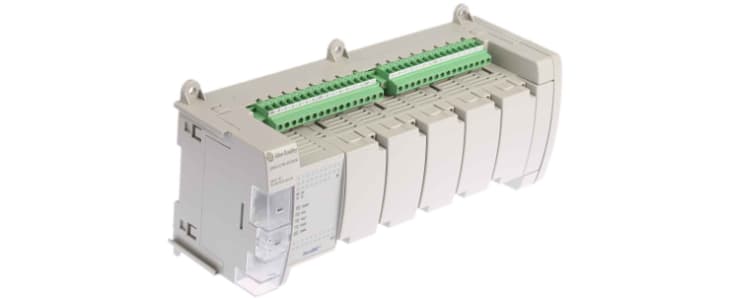 Allen Bradley Micro850 Series PLC CPU for Use with Micro800 Series, Relay Output, 28-Input, AC, DC Input