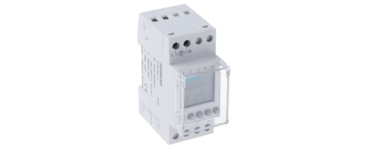 Siemens Digital DIN Rail Time Switch 230 V ac, 1-Channel