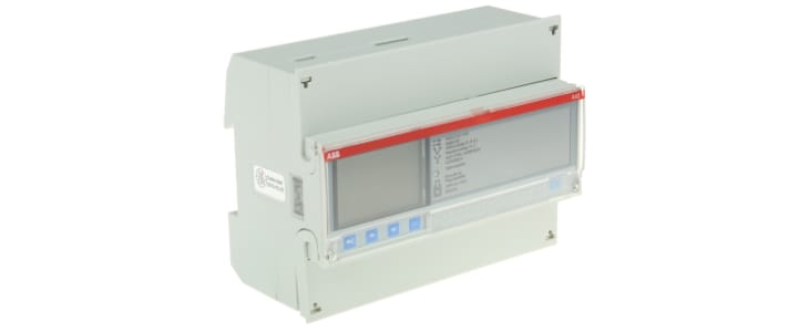 ABB 3 Phase LCD Energy Meter, Type Direct Connected