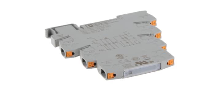 Phoenix Contact PLC-OPT- 24DC/TTL Series Solid State Interface Relay, DIN Rail Mount