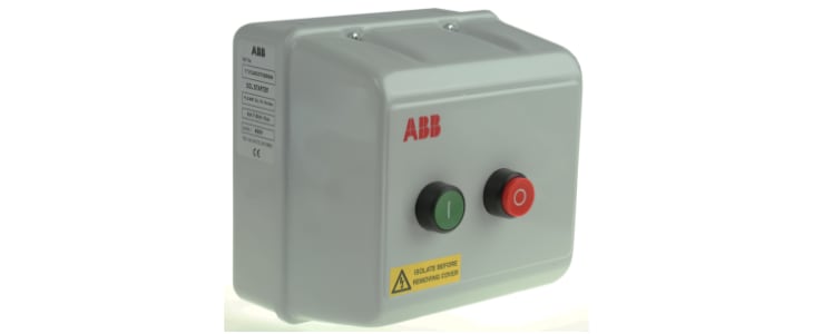 ABB DOL Starter, DOL, 7.5 kW, 400 V ac, 3 Phase, IP55