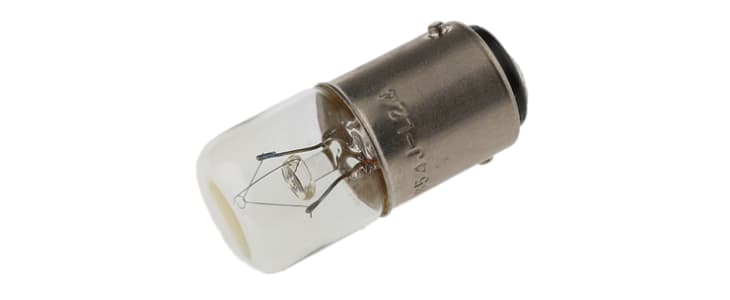 Eaton Incandescent Clear Bulb for use with SL4-L, BA15d 24 V