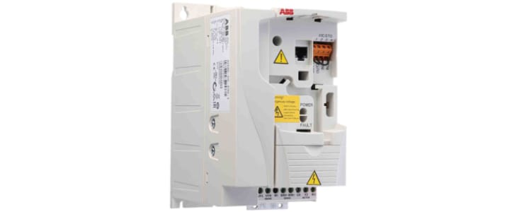 ABB Inverter Drive, 1.5 kW, 1 Phase, 230 V ac, 7.5 A, ACS355 Series