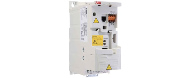 ABB Inverter Drive, 0.75 kW, 3 Phase, 400 V ac, 2.4 A, ACS355 Series