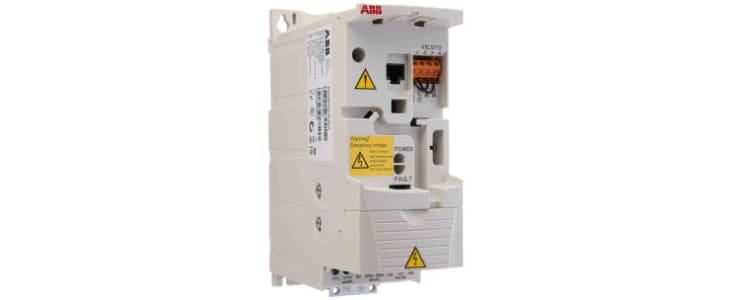 ABB Inverter Drive, 0.55 kW, 3 Phase, 400 V ac, 1.9 A, ACS355 Series