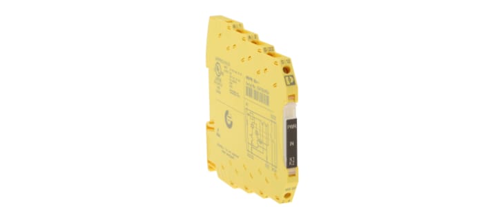 Phoenix Contact Dual-Channel Emergency Stop, Safety Switch/Interlock Safety Relay, 24V dc, 2 Safety Contacts