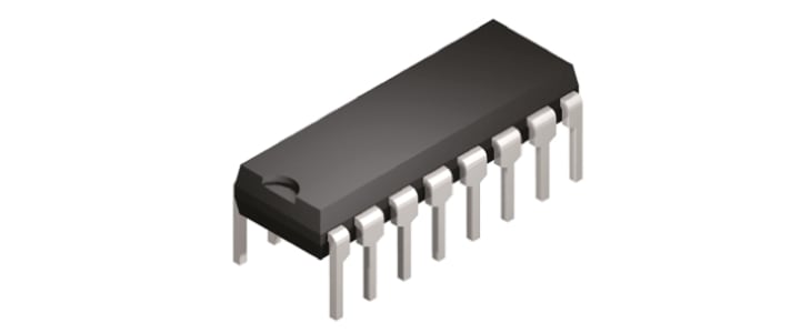 Toshiba, TLP620-4(GB,F) AC Input Transistor Output Quad Optocoupler, Through Hole, 16-Pin PDIP