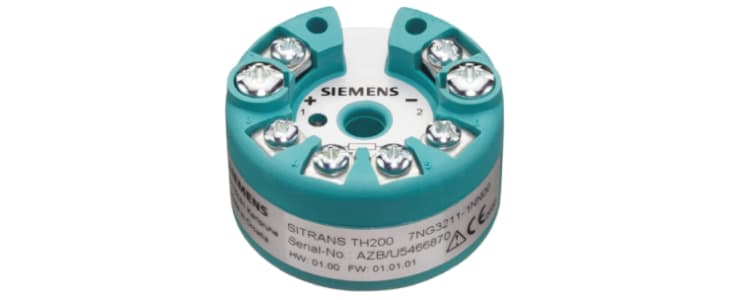 Siemens SITRANS TH200 Temperature Transmitter PT100 Input, 11 → 35 V dc