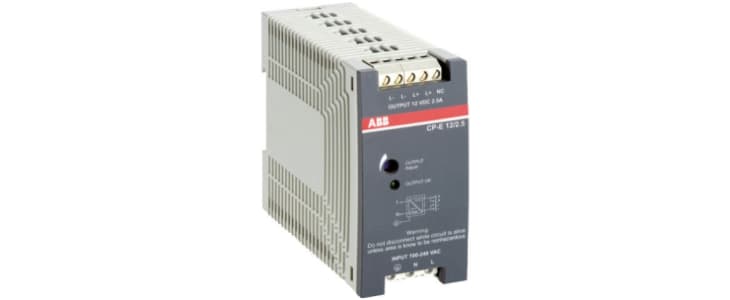 ABB CP-E Switch Mode DIN Rail Power Supply, 90 → 264V ac ac, dc Input, 48V dc dc Output, 10A Output, 480W