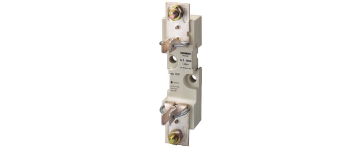 Siemens 250A Rail Mount Fuse Holder for NH1 Fuse, 1P, 690V ac