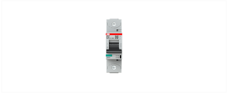 ABB High Performance S800N MCB, 1P Poles, 100A Curve D, 400V AC, 36 kA Breaking Capacity, MCB