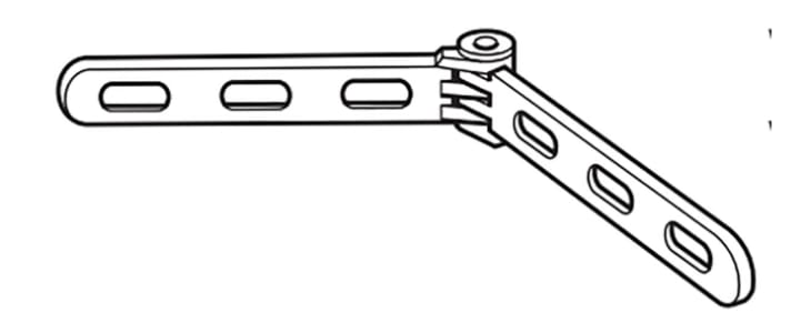 Cablofil International Hinged Coupler PVC Cable Tray Accessory, 75 → 150 mm Width