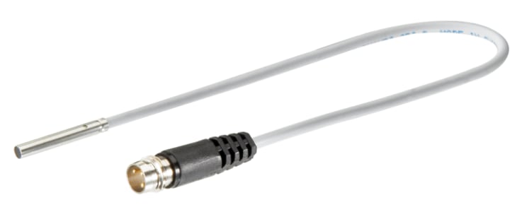 Allen Bradley 871C Series Inductive Barrel-Style Proximity Sensor, M4 x 0.5, 1 mm Detection, PNP Output, 10 → 30