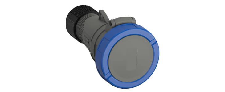 ABB, Easy & Safe IP67 Blue Cable Mount 2P + E Industrial Power Socket, Rated At 32A, 230 V