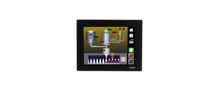 Red Lion CR1000 Series Touch Screen HMI - 7 in, Colour Display, 800 x 480pixels