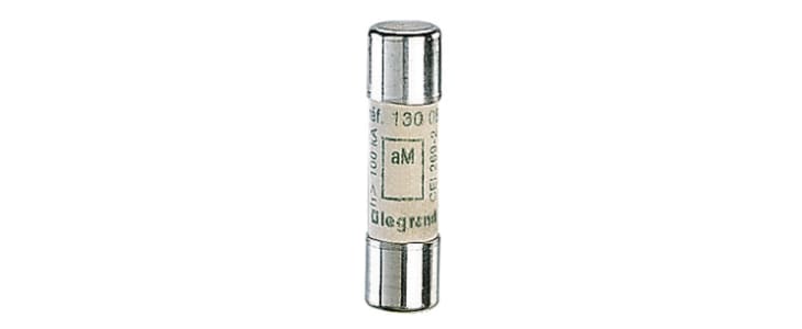 Legrand 1A Ceramic Cartridge Fuse, 10 x 38mm