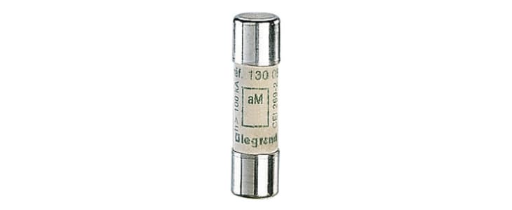 Legrand 6A Ceramic Cartridge Fuse, 10 x 38mm