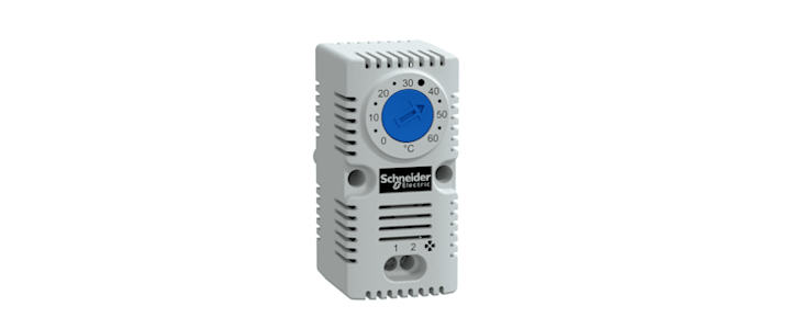 Schneider Electric Vigirex Enclosure Thermostat, 220 → 240 V ac