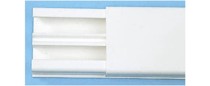 Legrand uPVC Cable Trunking Accessory, 32 x 12.5mm, Miniature PVC