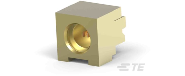 TE Connectivity, jack Surface Mount MMCX Connector, 50Ω, Solder Termination, Straight Body