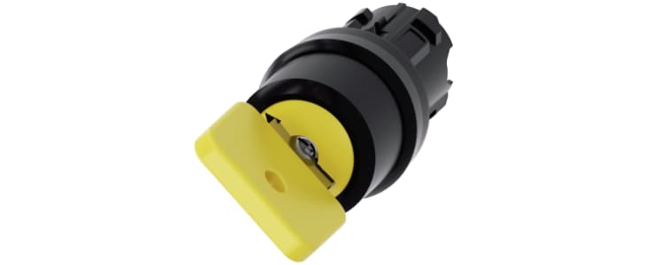 Siemens SIRIUS ACT 2-position Key Switch Head, Latching, 22mm Cutout