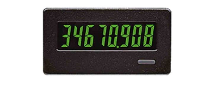 Red Lion CUB4L8 Counter Counter, 8 Digit, 9 → 28 V dc