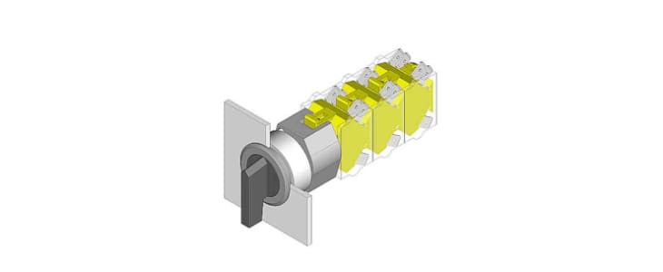 EAO 04 Series 3 Position Selector Switch Head