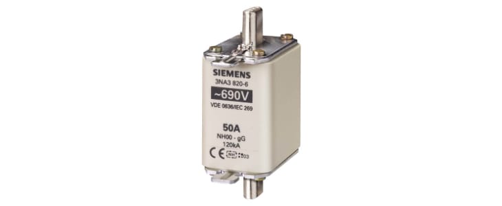 Siemens 100A Centred Tag Fuse, NH00, 690V ac