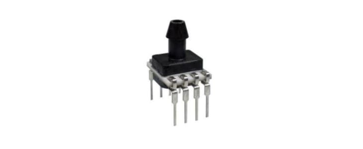 Honeywell Differential Pressure Sensor, 34.5kPa Operating Max, Surface Mount, 6-Pin, 2068kPa Overload Max, SMT