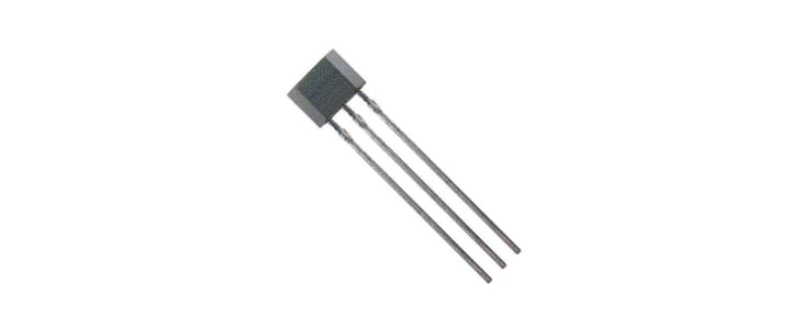 Honeywell Through Hole Hall Effect Sensor, TO-92, 3-Pin