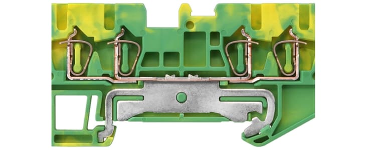 Siemens 1-Way Earth Terminal Block, 0.08 to 2.5mm², 28 → 14 AWG Wire, Spring