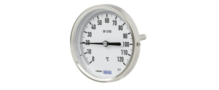 WIKA Dial Thermometer 0 → +60 °C, 14138815