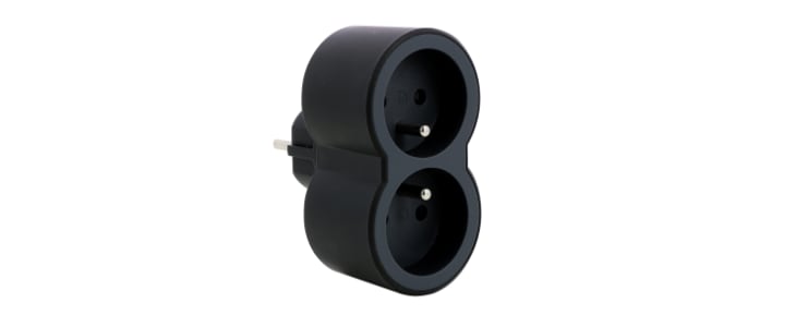 Legrand French / German Multi Outlet Plug, 16A, Plug-In