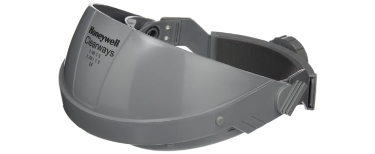 Honeywell Safety Visir, med Ansigt beskyttelse, Modstr: Slid, Kemisk, Kulbrinter, Olie, Til indstikning