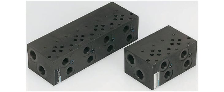 Bosch Rexroth Manifold Block R900172222, 4 stations